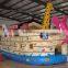 gaint inflatable pirate ship water slide