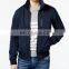 With hoddy polyester outdoor windbreaker men
