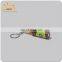 Beer shaped Led torch projector light up glow key ring chain wholesale for decoration promotion gifts