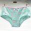 Yun Meng Ni Sexy Underwear Custom Fancy Lip Print Lady Brief Soft Cotton Women Mature Panties