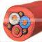 Type W 3 Cores and 4 Cores Rubber Sheath Flexible Mine Cables