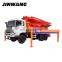 China 37m 42m 48m 52m concrete boom truck hydraulic pump truck sizes for sale