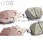 IFOB auto brake pad for TOYOTA COROLLA ZRE120 ZZE122 04465-21030