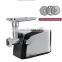 Meat Grinder 1000W Copper Motor S/S Housing EMC Standard VDE Plug stainless steel housing  full copper
