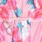 2019 New Arrival Halter Red Rose Ruffle Princess Girl Dress Flyaway Romper