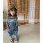 6418/Spring newest high quality girls overalls pants all-match fashion suspender pants for girl