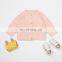 Beautiful Children Girls Knitted  Clothes Solid Color Fall Winter Baby Sweater Cardigan