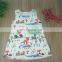 Girls Clothing Sets Summer Baby 3PCS Outfit Fox Print dress + shorts + headband