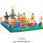 Inflatable castle for animals designed for children.