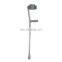 Adjustable disabled aluminum walking stick 4 legs elderly cane with led light