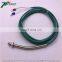 1.5m tf/pvc cable for thermocouple J Temperature Sensor with M6/spring thread probe