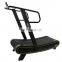 Home use running machine  semi-commercial,self-powered non-motorized curved manual treadmill air runner curved treadmill