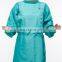 Reusable Reinforce Sterile Waterproof Doctors Uniform Green Surgical Gown For Hospital