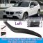 Car Inner Interior Door Panel Handle Pull Trim Cover For BMW X1 E84 2010-2016 Gloss Black / Corbon Black