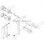 TH003:Stainless Steel Lever Handle With Escutcheon