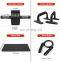 Push Up Stand Bar Resistance Bands Abdominal Wheel AB Roller Machine Jump Rope Strength Exercise Home Gym Fitness Muscle Trainer