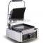 Commercial single plate contact grill /industrial electric panini grill