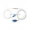 Tanghu Manufacturer Mini Steel Tube FTTH 0.9 mm 1x2 SC/UPC PLC Fiber Optic Splitter