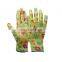 SunnyHope custom made nitrile coated garden cheap safety work gloves for women