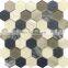 Stock available hotel project mixed material mosaic tile mosaic pins pastilha glass mosaic tile