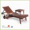 wooden outdoor furniture teak wood swiming pool reclining chair outdoor wooden chaise lounge