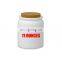 New Factory custom design small mini decorative ceramic week stash jar with cork lid
