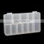 High Quality 1000PCS Plastic Clear Half Transparent Nail Art Tips Cell Empty Nail Tip Storage Box Case Manicure Tool With Number