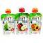 Recyclable Plastic Custom Liquid Fruit Juice Juice Drink Pout Pouch Packaging Spout Pouch Clear Spout Stand Bag