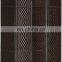 4 Panel wood room divider screen