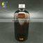 500ml amber soft drinks glass drinking bottle