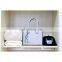 2 Pack Clear Acrylic Closet Shelf Divider Multi-Purpose Plastic Shelf Divider for Closet Wardrobe Bookshelf