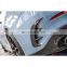 TAKD Brand Full-dry Carbon Fiber Process Rear Bumper Canards For BENZ AMG A35 A35L