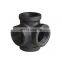 OEM Foundry Custom Cast Grey Iron / Ductile Iron  Union Cross Pipe Coupling