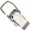 DK607-1~4  Ningbo factory outlet different sizes toolbox lstainless metal toggle latch hasp lock