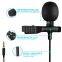 Omnidirectional Mic with Easy Clip On System Perfect for iPhone Recording Youtube,Interview,Video Conference,Podcast,ASMR