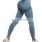New Workout Clothing Fitness Seamless Leggings Solid Mesh Butt Lift Women Yoga Pants Sets