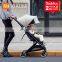 XIAOMI Mitu Portable baby carriage Folding 3 in 1 Baby Stroller 4 Wheels shock absorption trolley High Landscape UPF50 Anti-UV