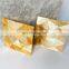 High Quality Square Lacquer Coasters with Holder YEllow Moisaic Design Drink Cup Coaster Set For Table Decor Wholesale