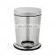 Recycle Waste Bin Trash Can Foot Pedal Stainless Steel Dustbin