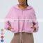 Drawstring Hem Yoga Jacket Loose Casual Running Coat Half Zipper Sports Jackets Long Sleeve Gym Fitness Hoody Women Yoga Jacket