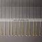 Luxury Aquitaine Linear Metal Industrial Brass Chandelier For Living Room Hotel Ceiling Home Decoration Lighting Hang Lamps