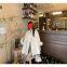 Double-sided cashmere coat for women autumn and winter new mid-length high-end cloak fox wool collar wool coat
