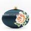 2015 chinese style embroidery bag vintage leather clutch bag