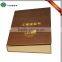 Wholesale hardcover a4 cardboard foldable executive file folder