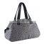 Stylish leopard print adjustable custom gym bag