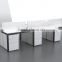 Modern call center cubicles workstation for 6 person (SZ-WSB416)