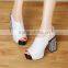italy design elegant high heel lady shoes