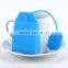 colorful tea strainer silicone infuser teabag