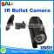 Waterproof / Weatherproof Special Features and Bullet Camera Style IR night vision for outdoor use