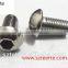 Zinc plated ISO 7380 hexagon socket button head cap screws
